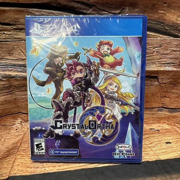 Crystal Ortha PS4 Limited Run 482 Sony PlayStation 4 RPG Video Game KEMCO Sealed - Picture 1 of 6